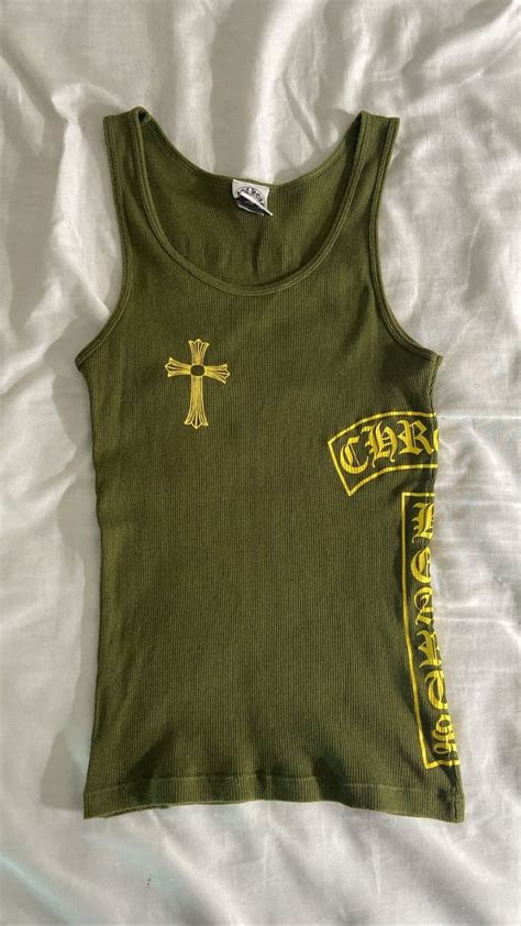 chrome heart tank top replica|Chrome Hearts Reps Collection .